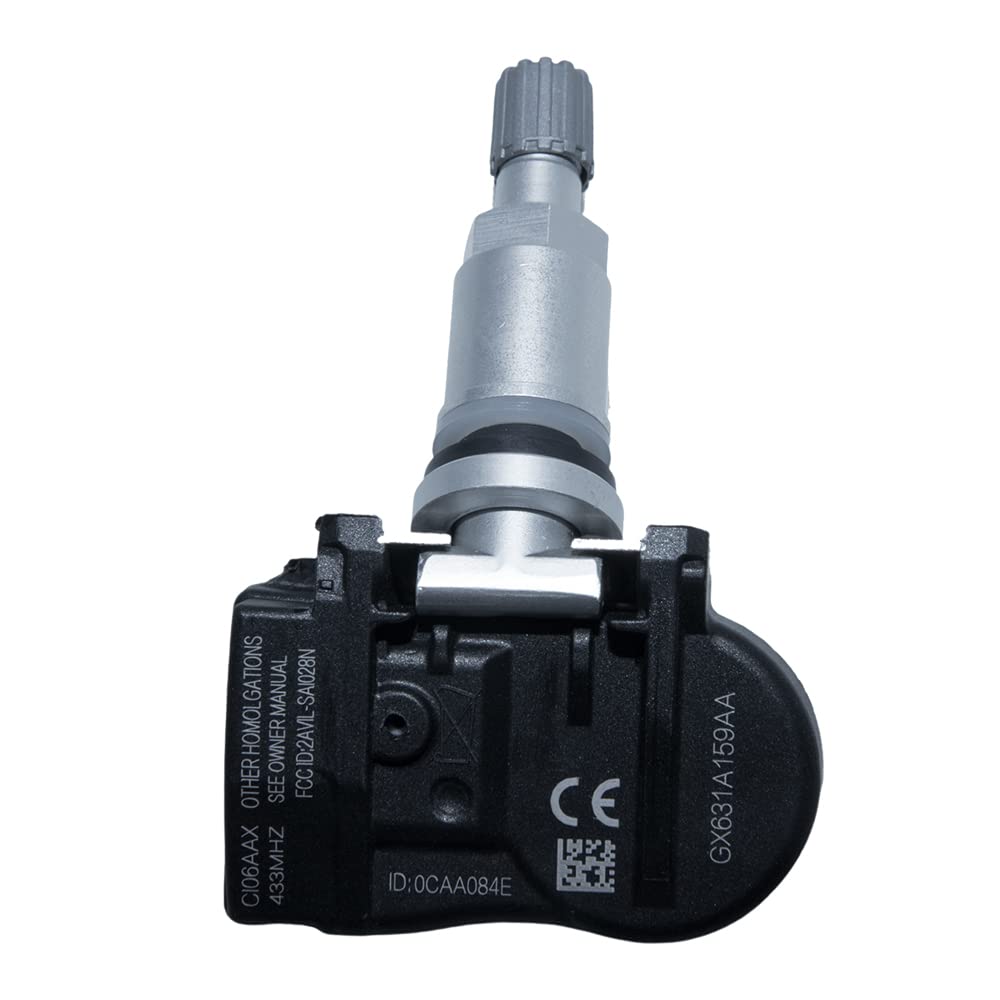 GX631A159AA TPMS 433MHz Tire Pressure Monitor Sensor for Jaguar & Land Rover 2016-2019, Defender Discovery Sport Range Rover Grand Evoque Velar F Pace Type XE XF XJ, Replace# C2D47173 LR070840