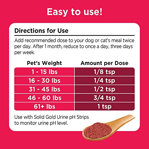 Cranberry Supplement for Dogs & Cats for Urinary Tract Health - Berry Balance UTI + Bladder + Kidney Support for Cats and Dogs with Antioxidants - Cranberry Powder - 3.5 oz