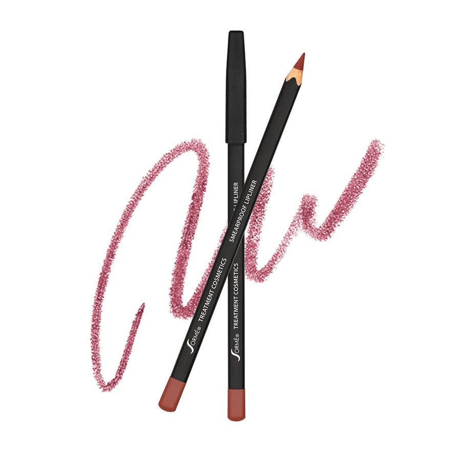 Sorme Cosmetics Waterproof Smear Proof Lip Liner, Burgundy, 0.06 Ounce