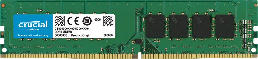 RAM 32GB DDR4 2666 MHz CL19 Desktop Memory CT32G4DFD8266