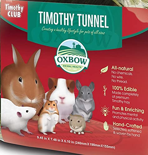 OXBOW PET PRODUCTS 448150 Timothy Club Tunnel for Pets