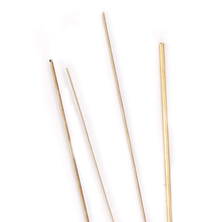4pcs 0.5mm 0.7mm 1.0mm 1.5mm Gold Silver Welding Rods Soldering Wire Silver Welding rods Low Temperature Metal Soldering Brazing Rods for Jewelry Making