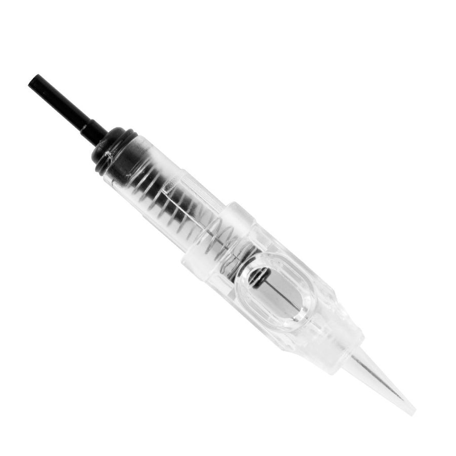 Chuse 10PCS Sterilized Disposable Permanent Makeup Eyebrow Tattoo Needles for Nouveau Rotary Machine Gun 1RL