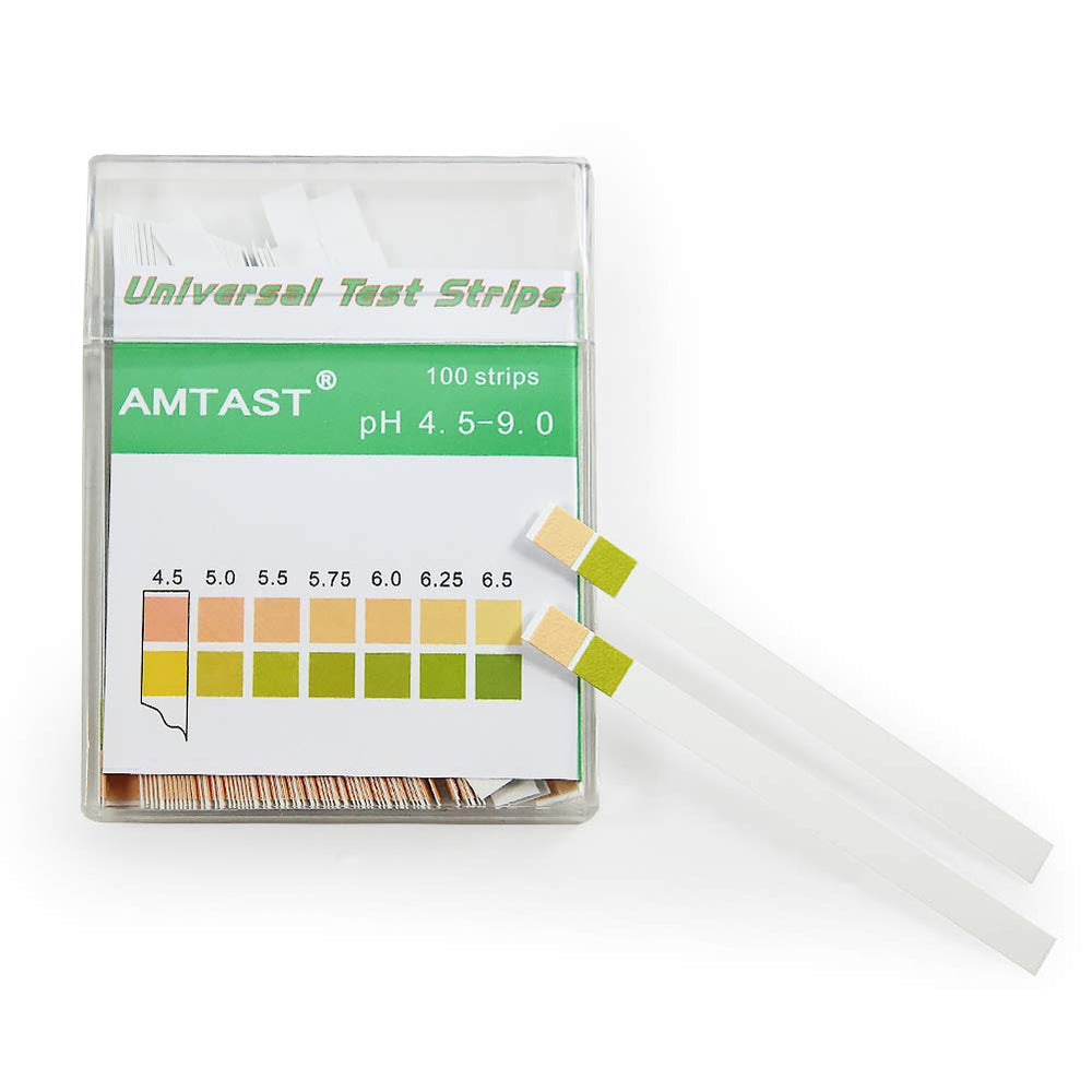 pH Test Strips Testing Alkaline and Acid Levels in The Body pH Level Tests