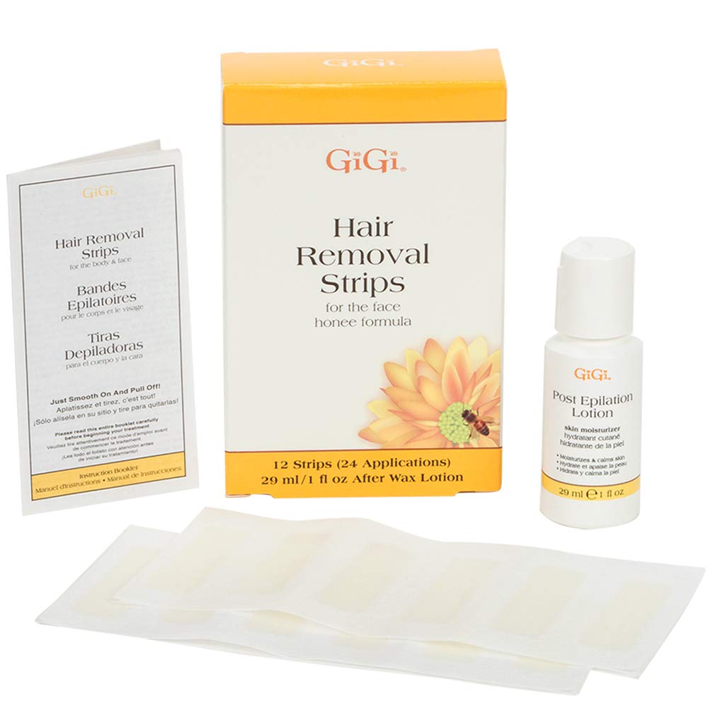 Gigi Hair Removal Strips for The Face, 1 Ounce