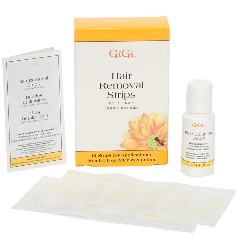 Gigi Hair Removal Strips for The Face, 1 Ounce