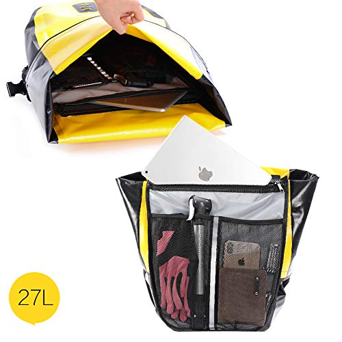Bike Bag Waterproof Bike Pannier Bag 27L,(for Bicycle Cargo Rack Saddle Bag Shoulder Bag Laptop Pannier Rack Bicycle Bag Professional Cycling Accessories)