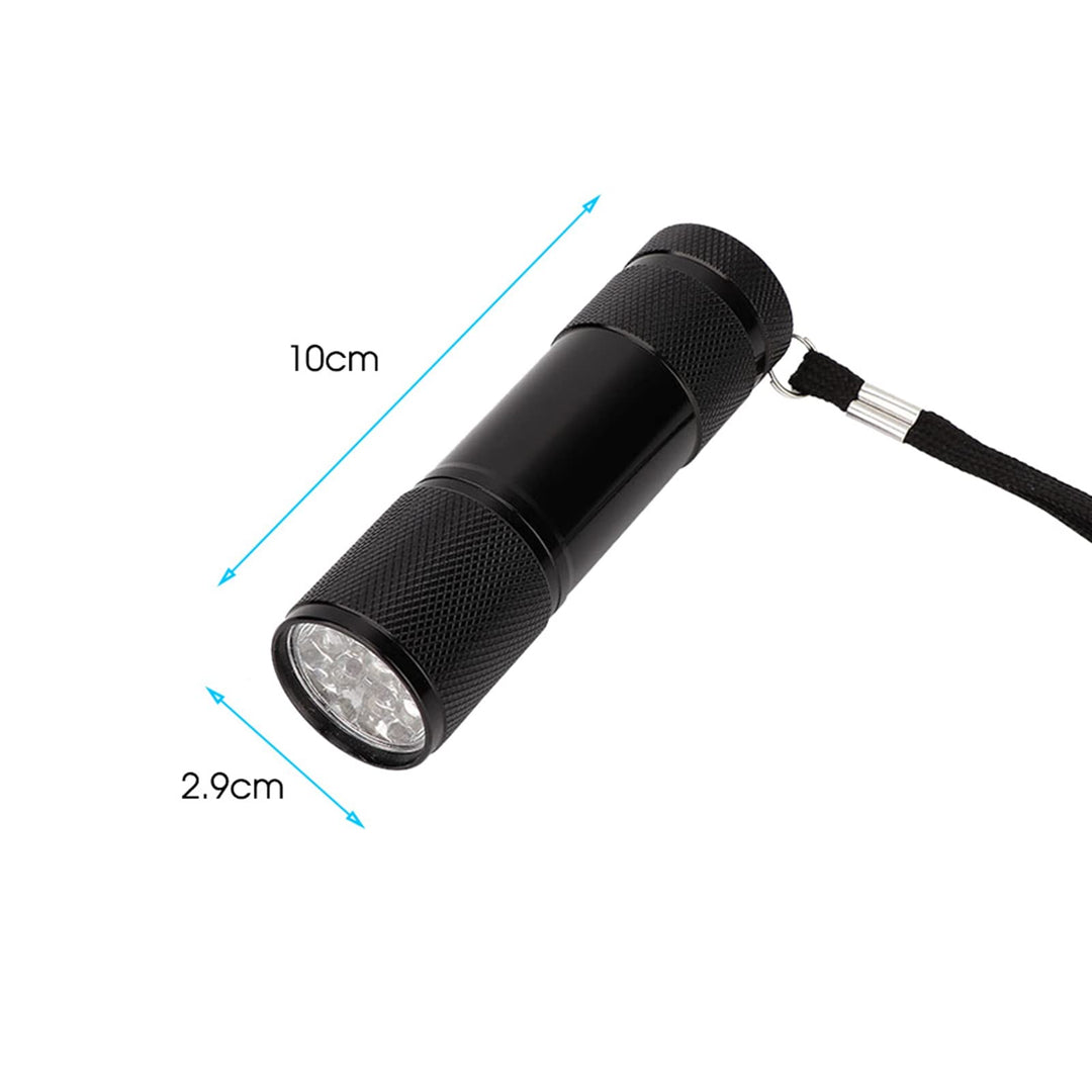 Red LED Flashlight Vein Finder, Compact Size, Easy to Use