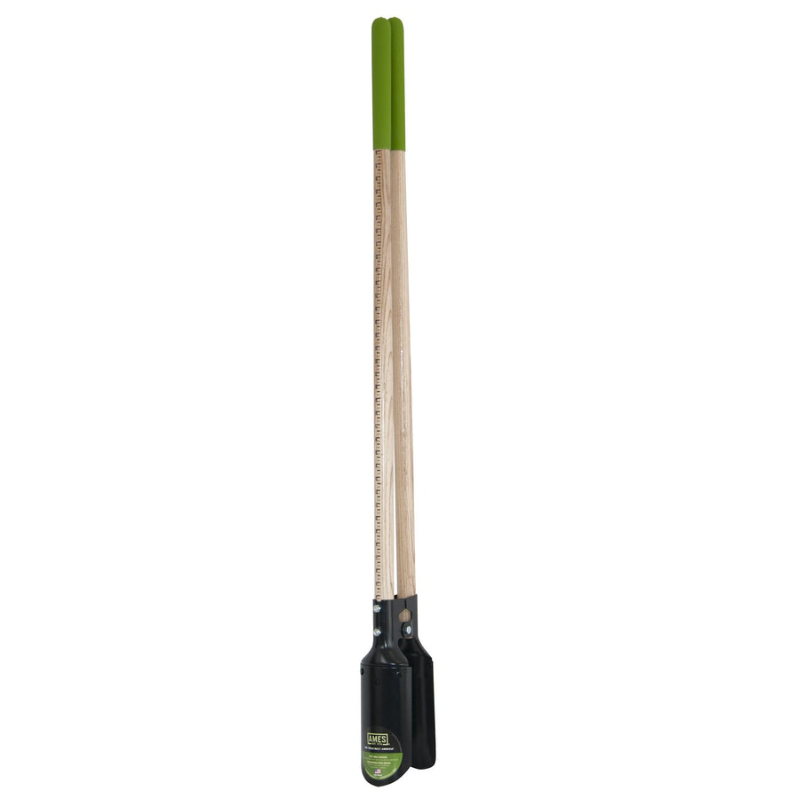 2701600 Post Hole Digger with Hardwood Measurement Handle, 58-Inch