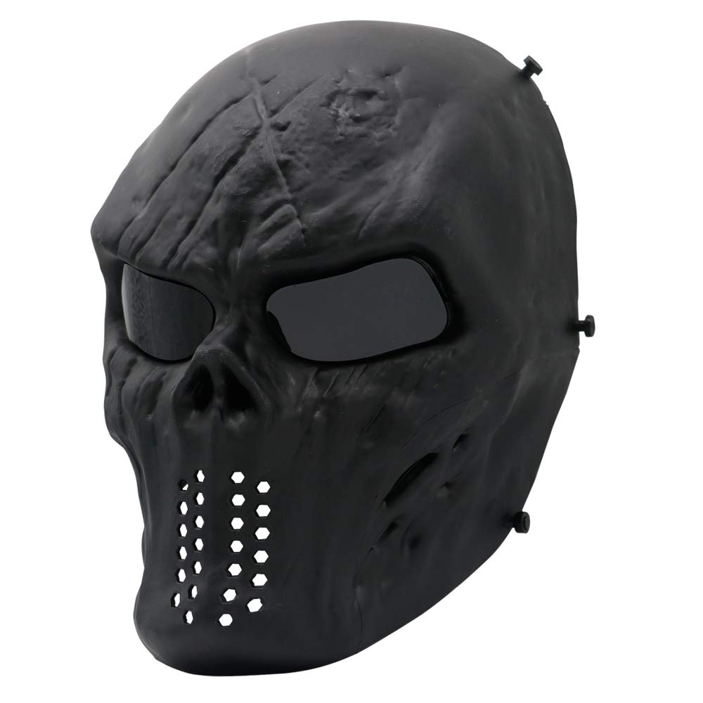 Full Face Airsoft Mask, for Masquerade Halloween Cosplay, Movie Props and Other Outdoor Activities
