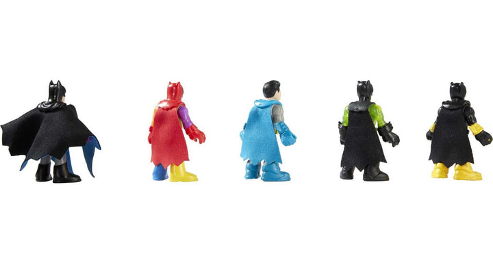 Imaginext DC Super Friends Batman Toys 80th Anniversary Collection Figure Set for Adults & Preschool Kids Ages 3+ Years