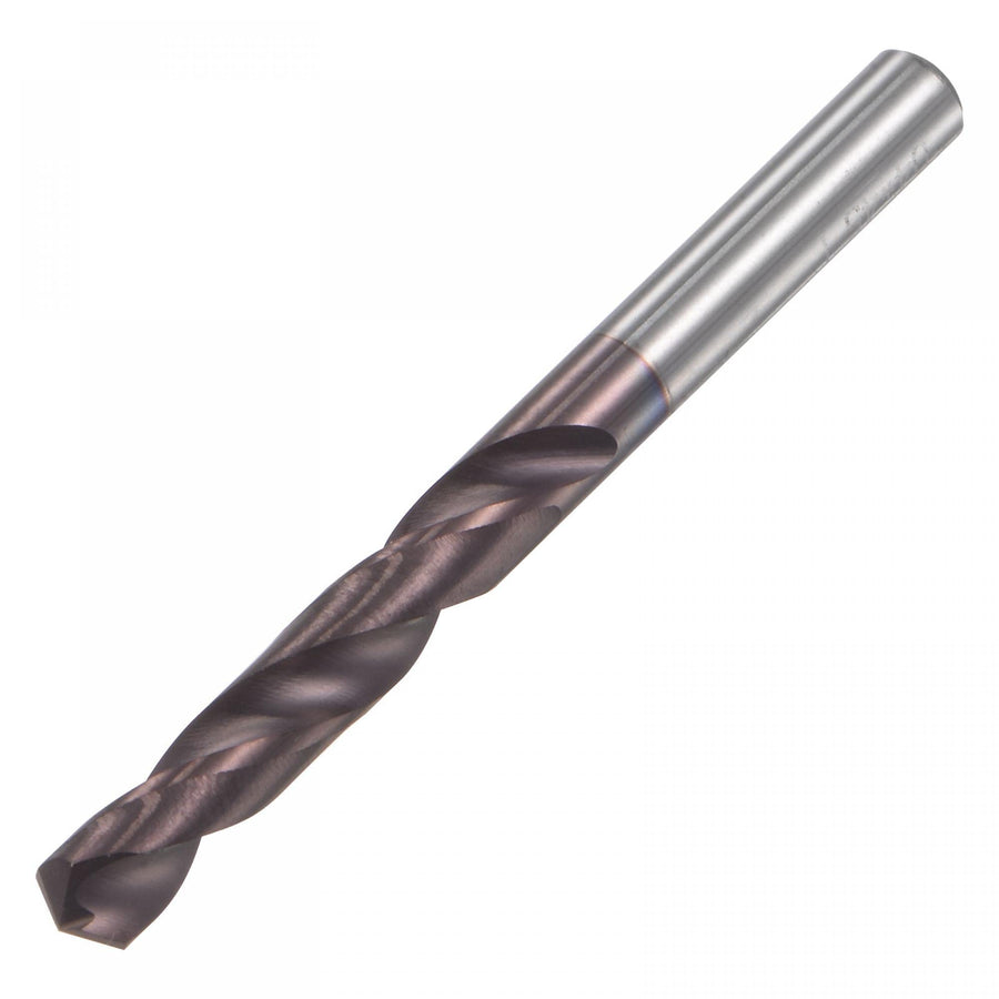 Carbide Twist Drill Bits 4mm, DIN K45 Tungsten Carbide AlTiSin Coated Jobber Drill Bits Straight Shank Drilling Cutter for Stainless Steel Alloy Steel