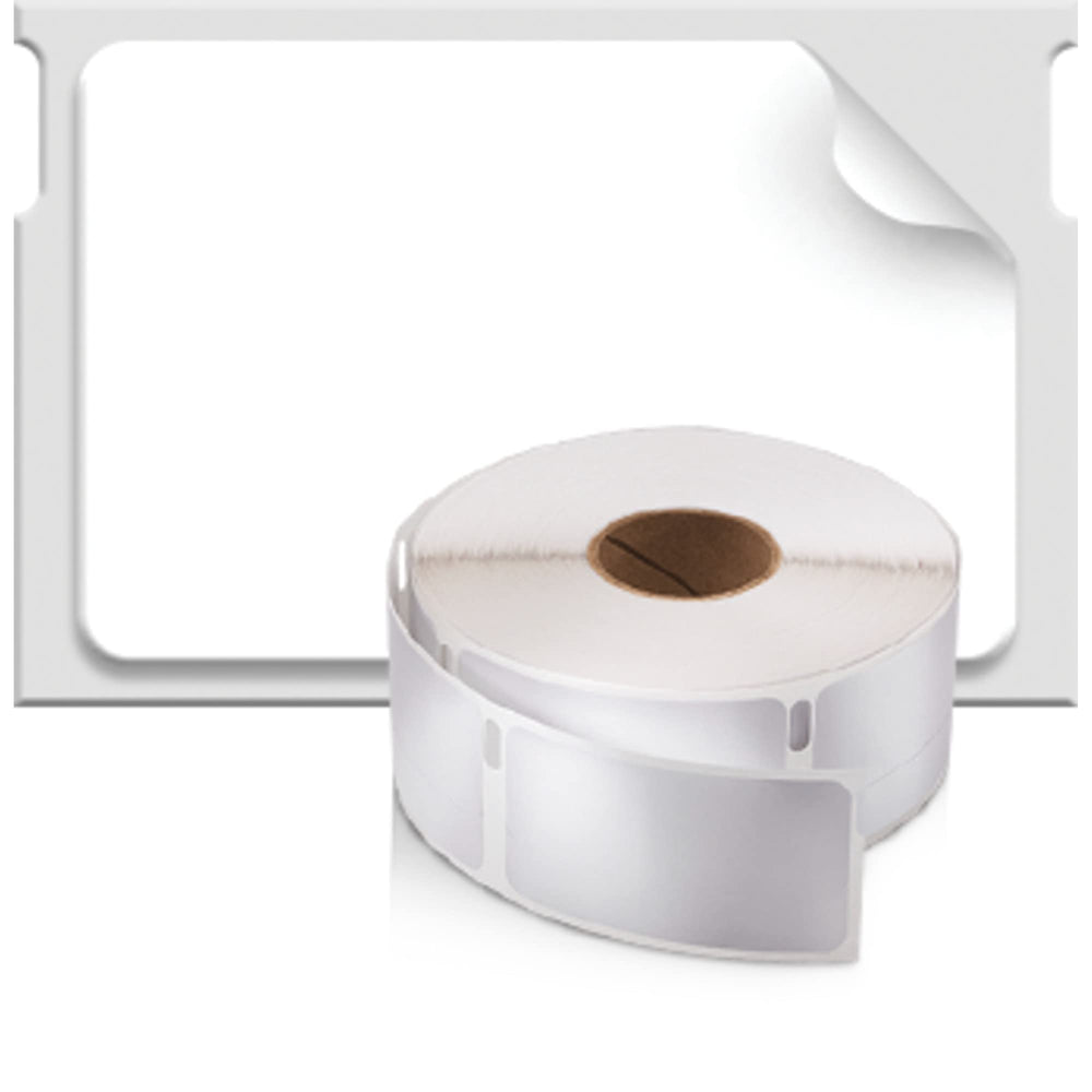 White 2x3-1/2 Card Stock 300 Per Roll
