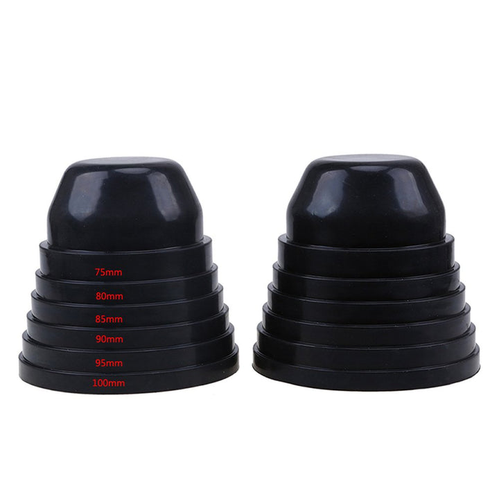 LED Headlight Dust Cover Rubber Seal Cap LED Xenon Flexible Car Headlight Dustproof Housing Shell Cap 75mm 80mm 85mm 90mm 95mm 100mm, 2 Pack