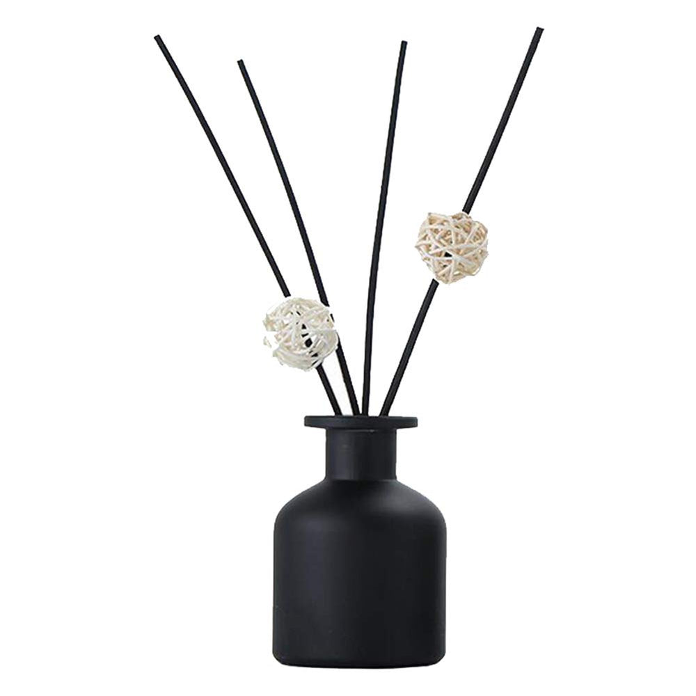 1PCS Black 150ML/5oz Empty Glass Diffuser Bottle Reed Diffuser Refill Replacement Aroma Dispenser Diffusers Vase Storage Container Fragrance Accessories for Aroma Essential Oil DIY Home Use