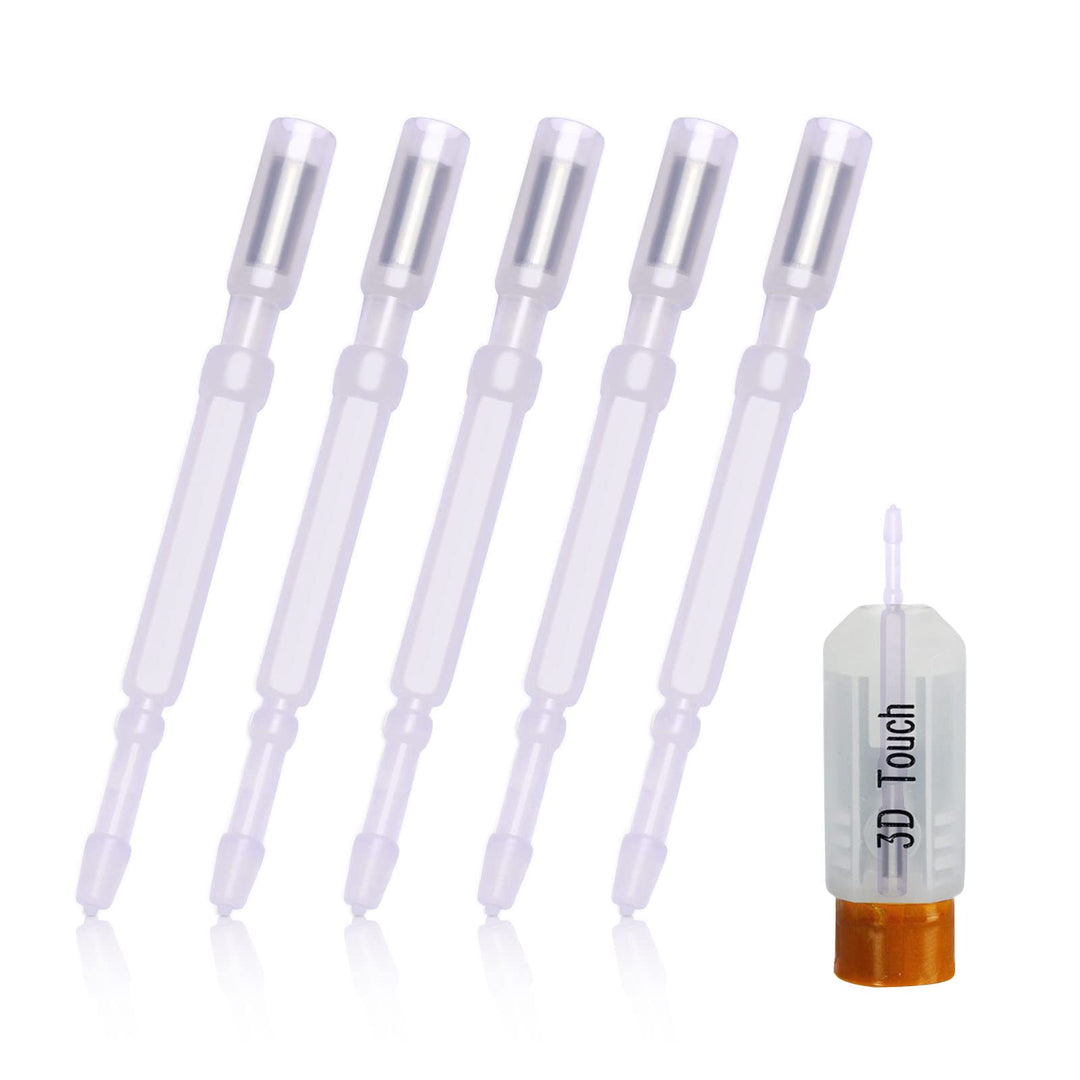 5pcs Bl Touch Probe Pin Replacement, Smart Automatic Bed Leveling Touch Probe Pin Replacement Auto Bed Leveling Sensor Probe Tips Replacement Probe for Bltouch, 3D Touch