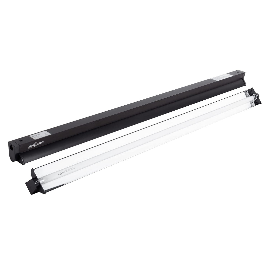 T5 HO UVB Lighting Combo Kit, Terrarium Hood Comes with Desert 10.0 UVB T5 Lamp (39W)