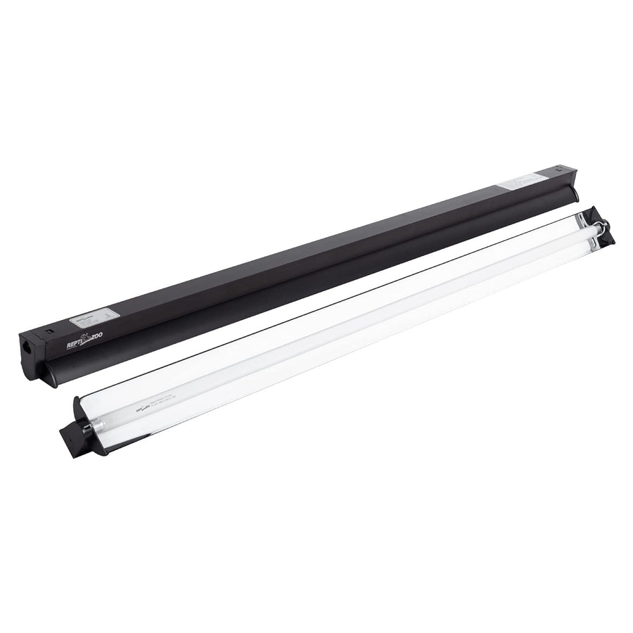 T5 HO UVB Lighting Combo Kit, Terrarium Hood Comes with Desert 10.0 UVB T5 Lamp (39W)