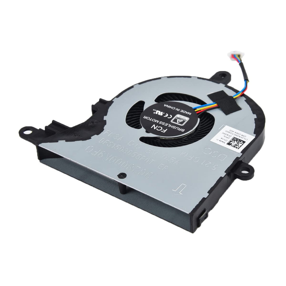 Replacement CPU Cooling Fan for Dell inspiron 15 5570 5575 3580 3593, inspiron 17 3780 3793, Latitude 3590 L3590 E3590 Series Laptop P/N: FX0M0 0FX0M0 DFS1503055P0T