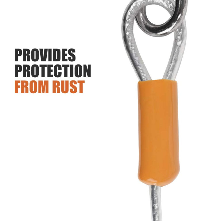 Pet Reflective Tie Out Cable for Large Dog up to 90 pound, 25 Feet