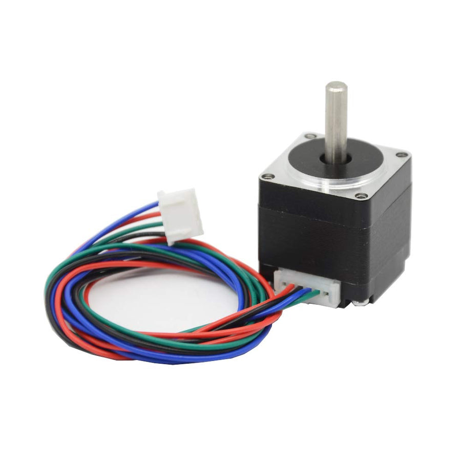 Nema 11 Stepper Motor 28mm Body 1.8 Stepper Angle 0.8A 2 Phase 4-Lead with 50CM Cable for 3D Printer, CNC Machine and Robotics