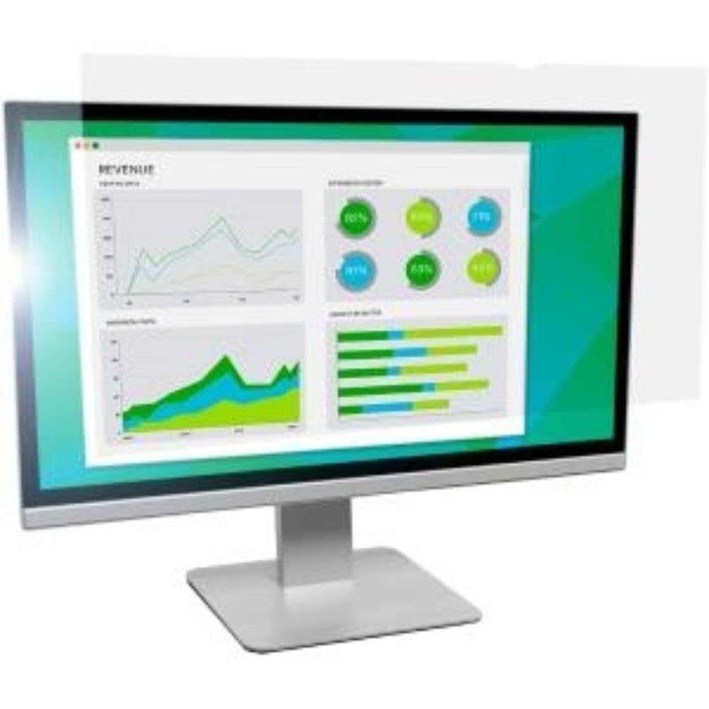 3M Privacy Filter Anti-Glare ffor 21.5 Widescreen Monitor (AG215W9B),Clear