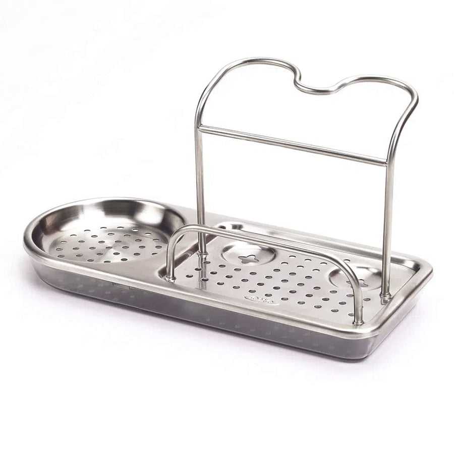 Good Grips Stainless Steel Sink Caddy, Gray