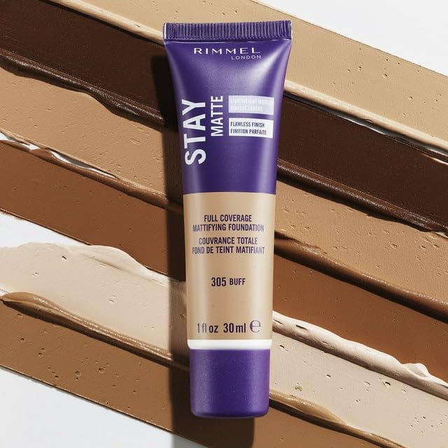 London Stay Matte Liquid Mousse - 081 Fair Ivory - Foundation, Lightweight, Shine Control, Oil-Free, 1oz