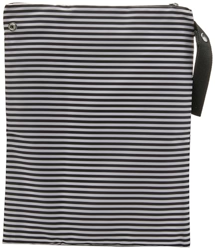 Wet Dry Bag, Grab & Go, Black & White Stripe