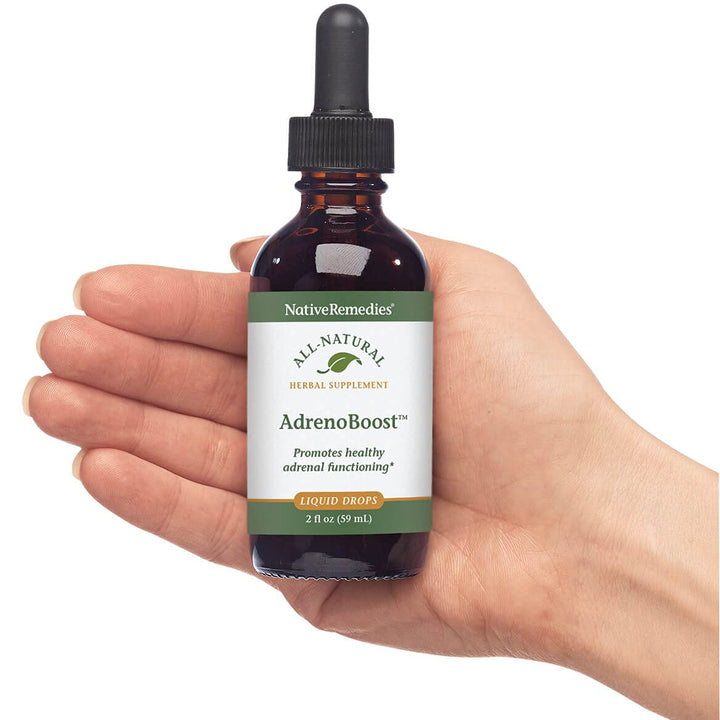 AdrenoBoost - All Natural Herbal Supplement for Adrenal Support, 2 Fl oz.