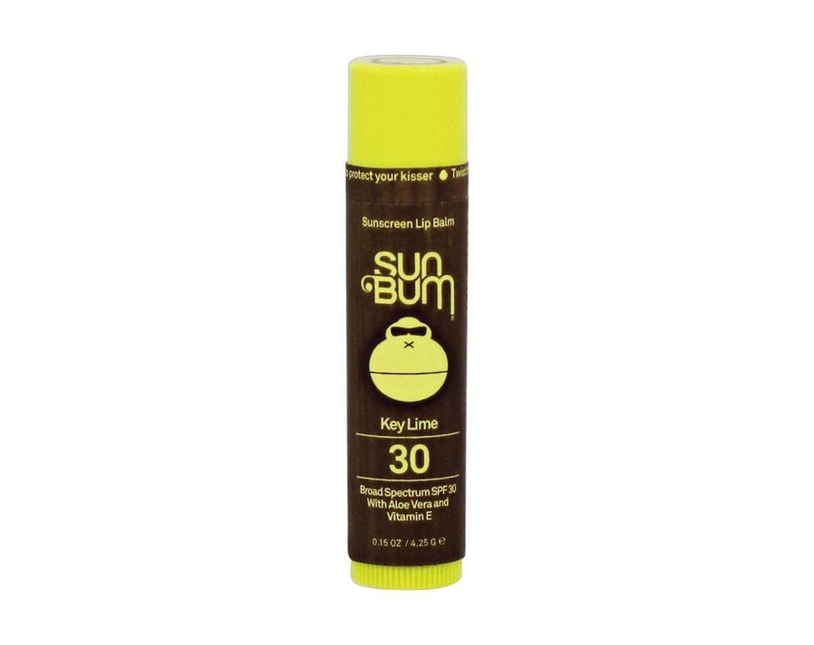 SPF 30 Sunscreen Lip Balm | Vegan and Cruelty Free Broad Spectrum UVA/UVB Lip Care with Aloe and Vitamin E for Moisturized Lips | Key Lime Flavor |.15 oz