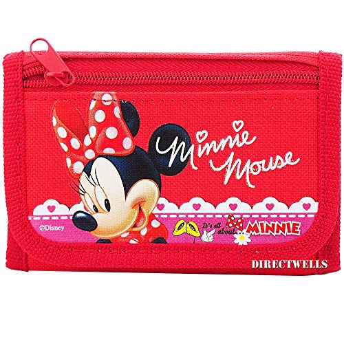 Minnie Mouse Trifold Wallet - 1 WALLET PINK OR HOT PINK RANDOMLY