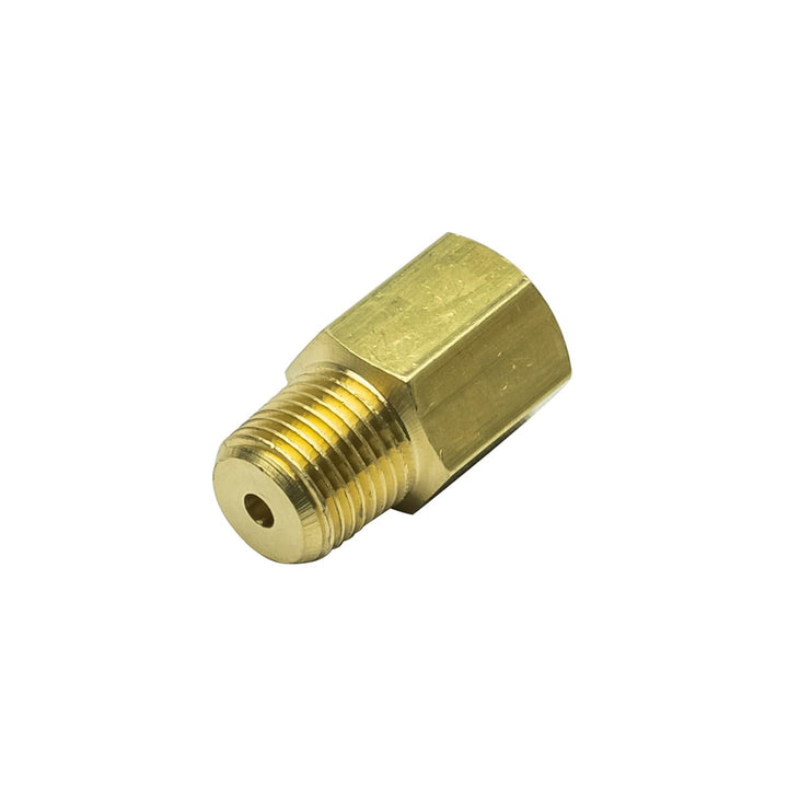 1/8 BSPT Male to 1/8-27 NPT Female Gauge Sensor Sender Thread Adapter Reducer