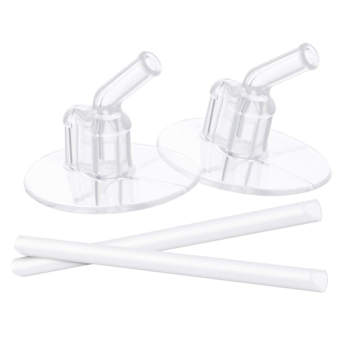 Thermos Replacement Straws for 12 Ounce Funtainer Bottle, Clear, 2 Count