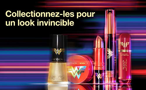 x WW84 Wonder Woman Liquid Armor Glow Pot, Glossy Eye and Face Jelly Highlighter, in Champagne, 001 Golden Lasso, 0.24 oz