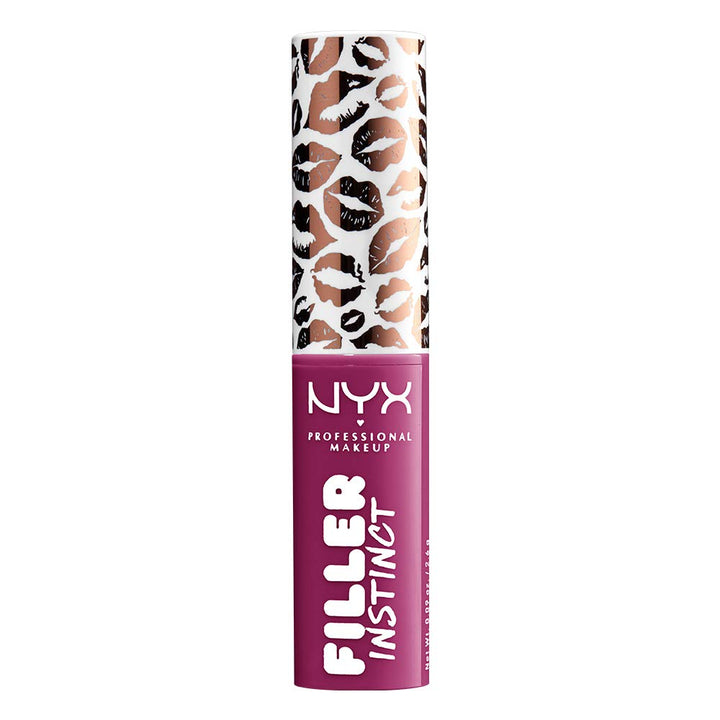 PROFESSIONAL MAKEUP Filler Instinct Plumping Lip Color, Lip Balm - Bitten Pout (Berry Red)