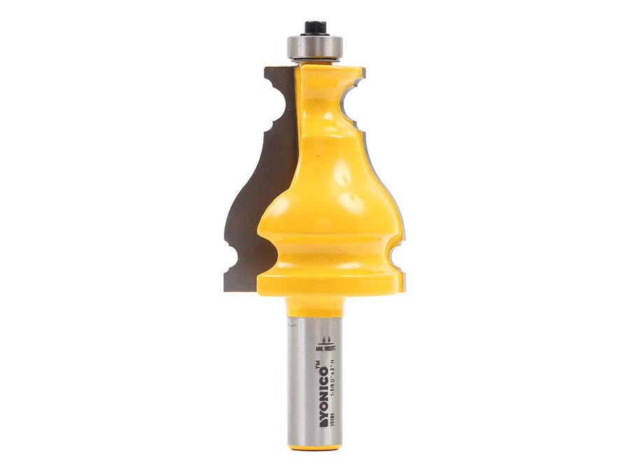 YONICO Picture Frame Molding Router Bit Medium Elegant 1/2-Inch Shank 16191