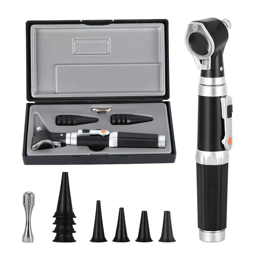 Mini Ear Otoscope, Magnification Diagnostic Ear Scope with LED Direct Illumination Light, Ear Healthy Tool for Doctors Nurses Adults Kids Baby Elder Pets Animals