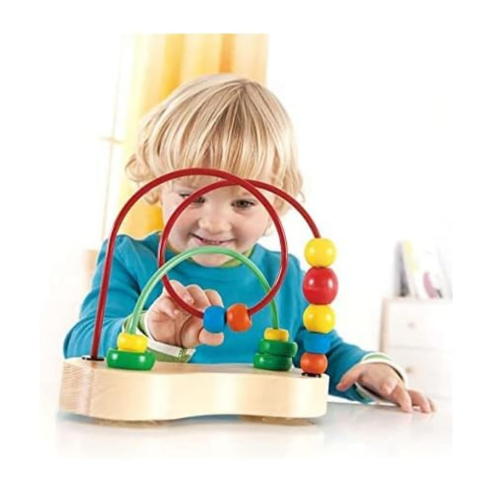 Double Bubble Wooden Bead Maze