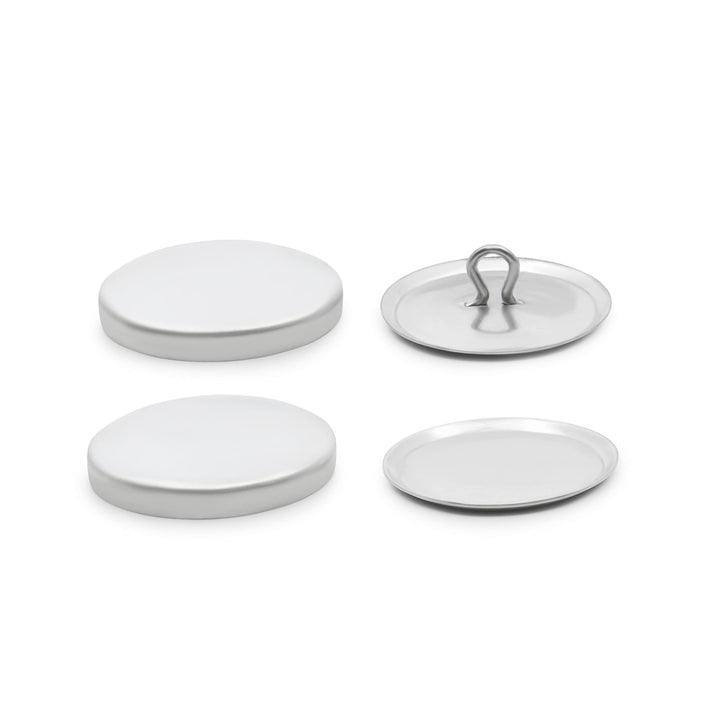 Cover Button Kit Size 36 Includes Template, Tools & Buttons Fasteners, 7/8, 60ct, None, Nickel