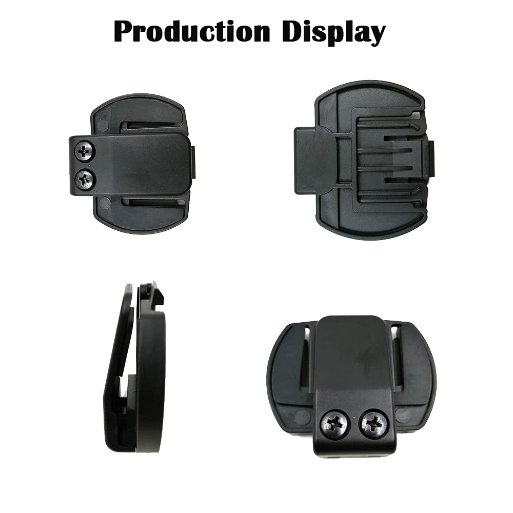 Motorcycle Intercom Accessories for V6/V4,Microphone Headphone Clip for Motorcycle BT Bluetooth Intercom