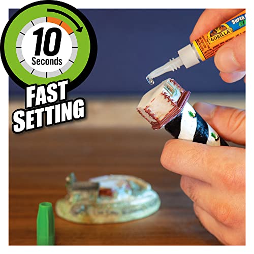 Super Glue Gel, 15 Gram, Clear, (Pack of 1)