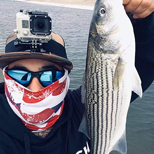 UPF 50+ UV Protection Neck Gaiter Multi Scarf Sun Protector for Fishing Hunting Kayaking Hiking Cycling and Other Outdoor Activities