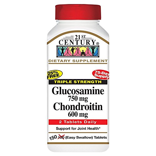 Glucosamine Chondroitin 750/600mg - Triple Strength, Tablets, 150 Count