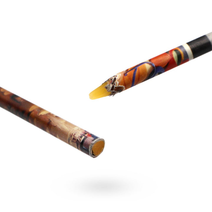 Long Rhinestone Pencils Set: Mopretty Diamond Crystal Pick Up Tool Self Adhesive Rhinestones Picker Long Pencil Nail Art Gem Wax Pen Yellow 2Pcs + 3 Triangular Plates