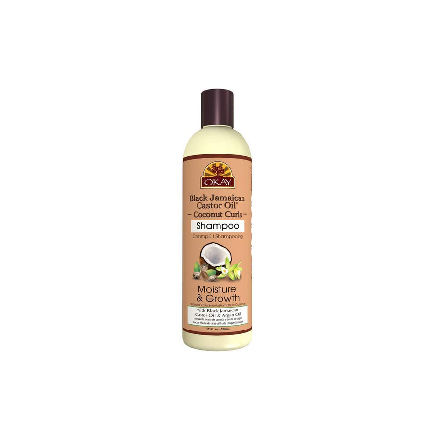 Black Jamaican Castor Oil Shampoo, Coconut, 12 Ounce