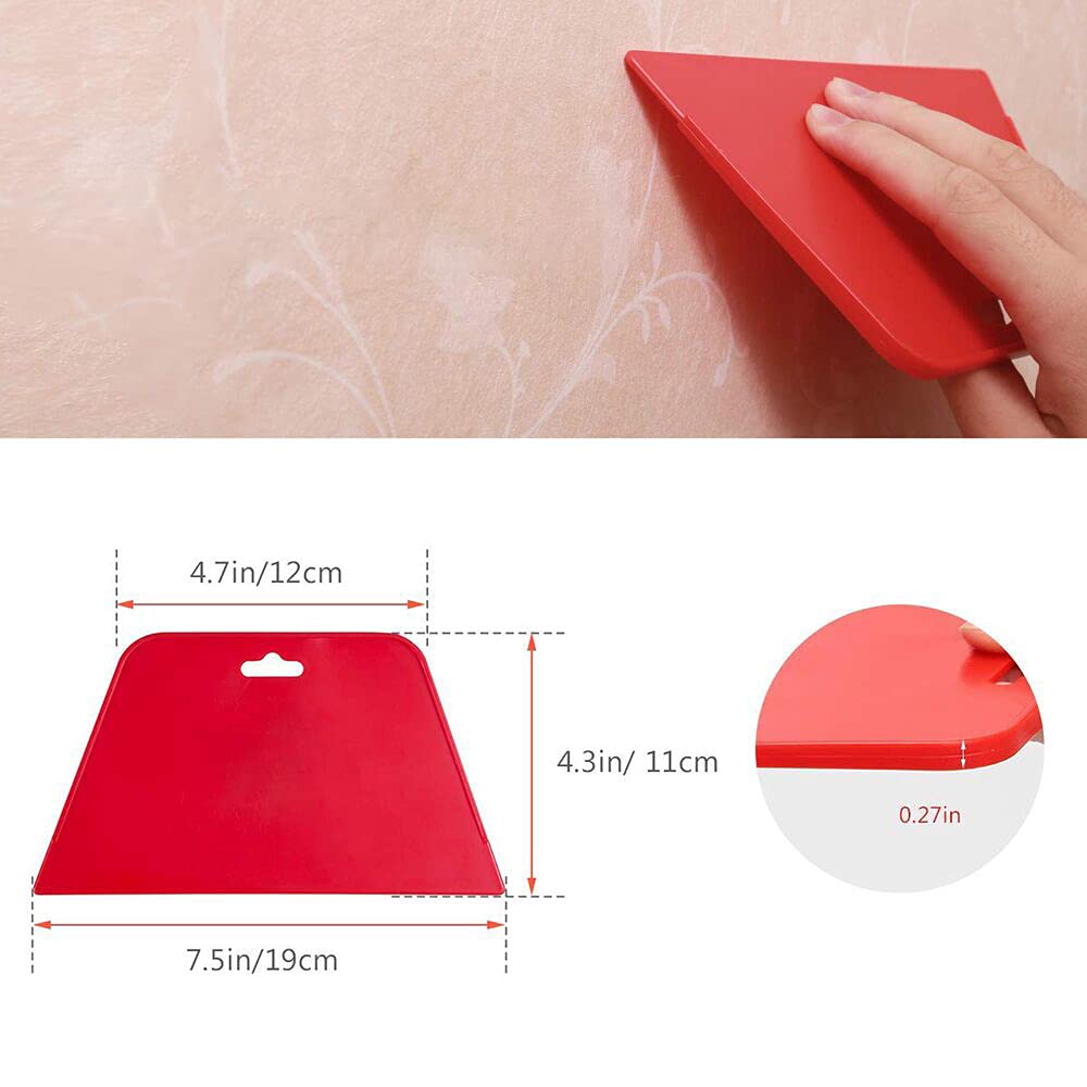 zhuohua Car Window Tint Kit, 10 Pcs Window Film Complete Installation Kit Vinyl Wrap Application Tool Kit Professional Window Tint Tools