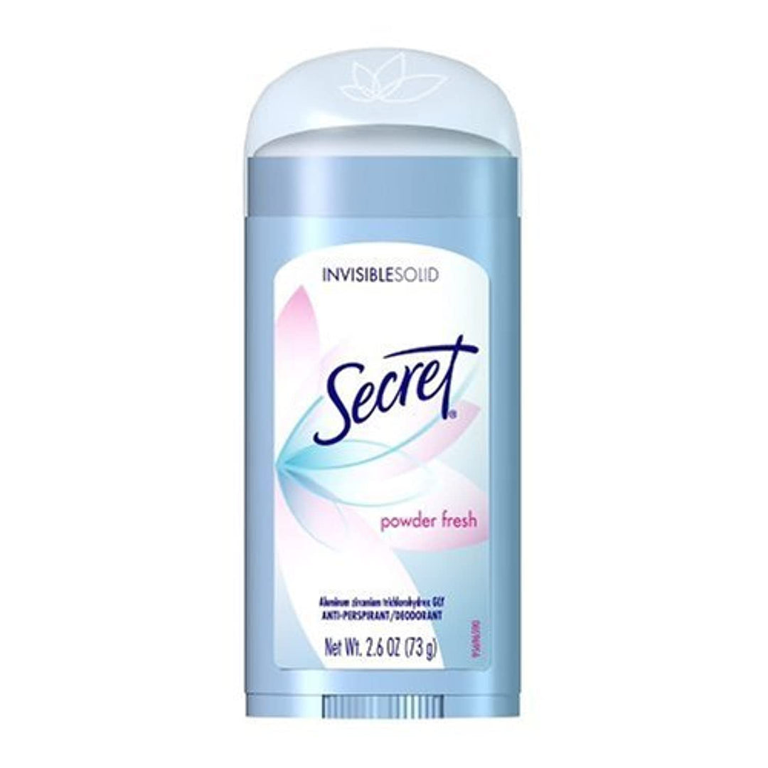 Powder Fresh : Original Anti-Perspirant/Deodorant, Invisible Solid, Powder Fresh, 2.6-Ounces