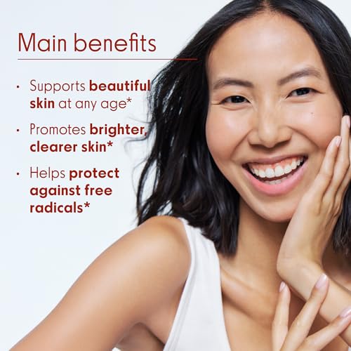 Good to Glow | Collagen Supplement with Biotin, Vitamin C, E, Ashwagandha & Zinc | Promotes Smooth, Glowing & Clear Skin | Enhances Smoothness & Promotes Healthy Skin | 60 Count