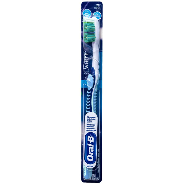 3D White Vivid Toothbrush, 35 Soft (Colors Vary) - 1 Count
